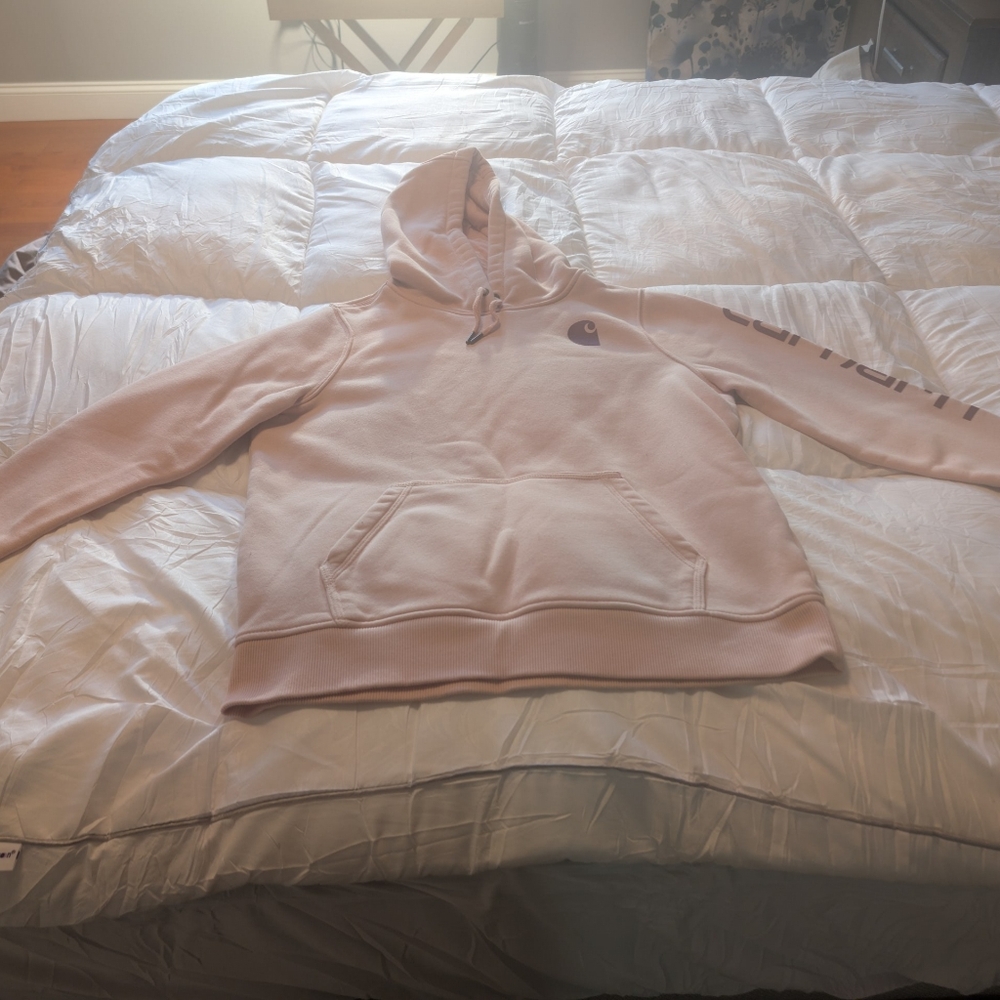 Carhartt Light Pink Pullover Hoodie